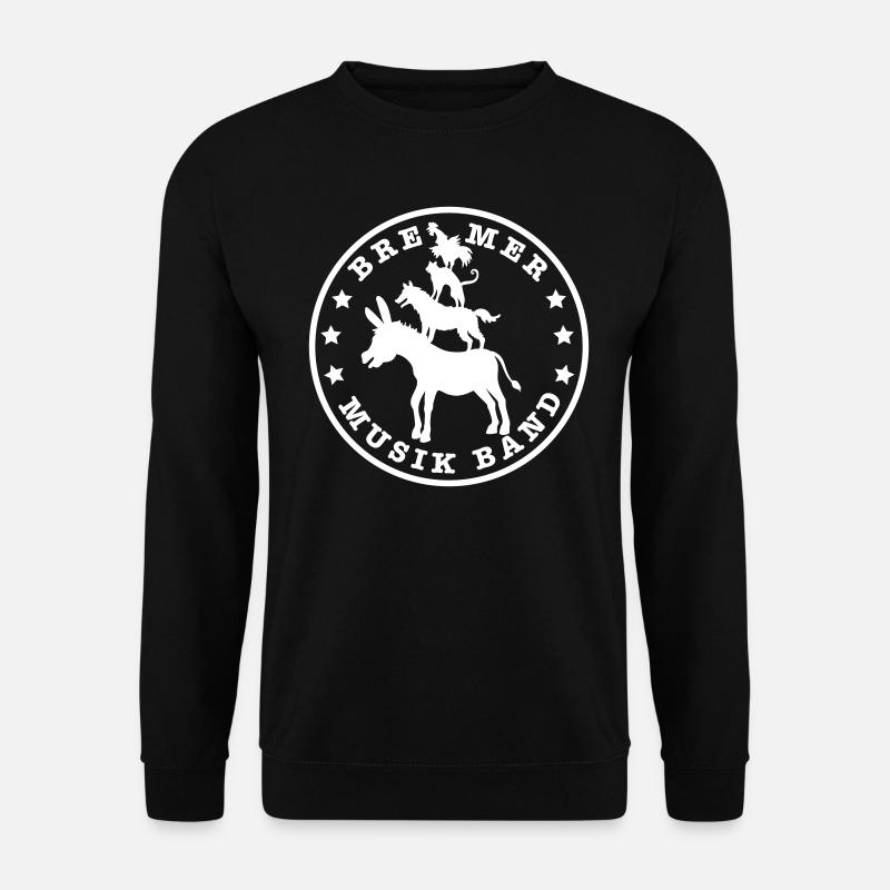 Bremer Musik Band / Stadtmusikanten - Unisex Pullover - Schwarz