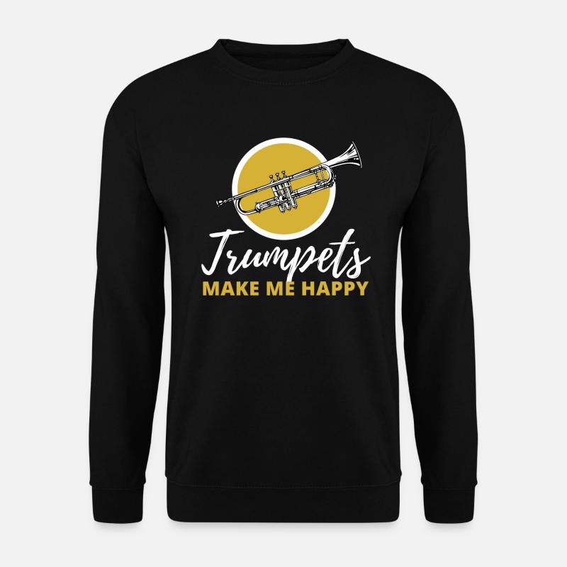 Trumpet - Unisex Sweatshirt - black