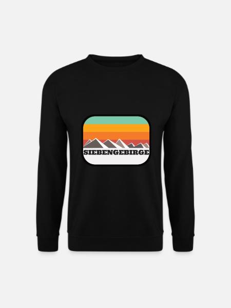 Siebengebirge Bonn - Unisex Pullover - Schwarz