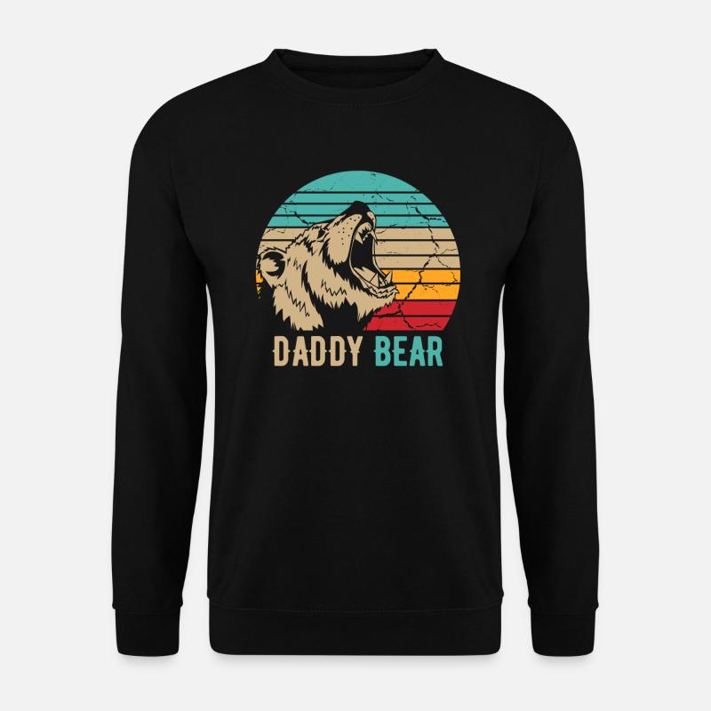 Daddy Bear - Unisex Sweatshirt - black