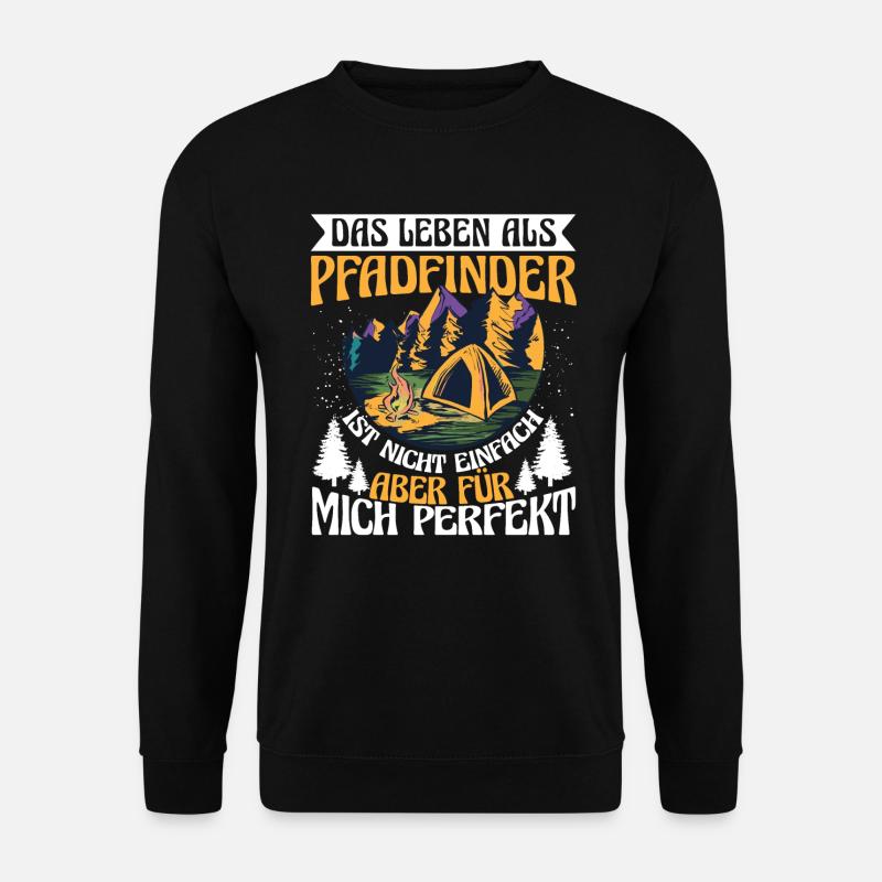 Pfadfinder ist nichts für jeden Pfadfindertum - Unisex Pullover - Schwarz