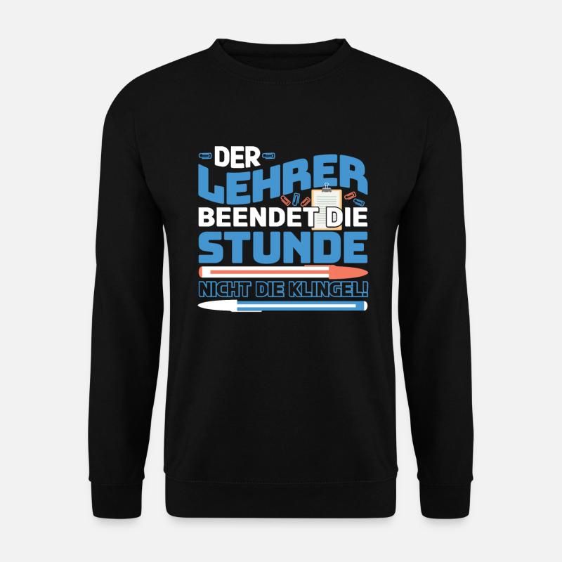 Lehrer Lehramt Student - Unisex Pullover - Schwarz