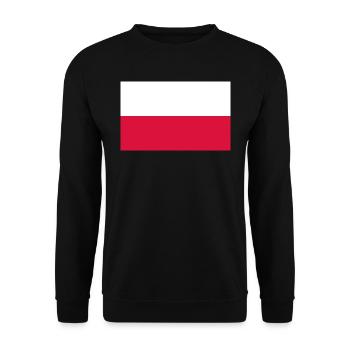 Polen - Unisex Pullover - Schwarz - Vorne - Alina (178cm) & Michal (187cm)