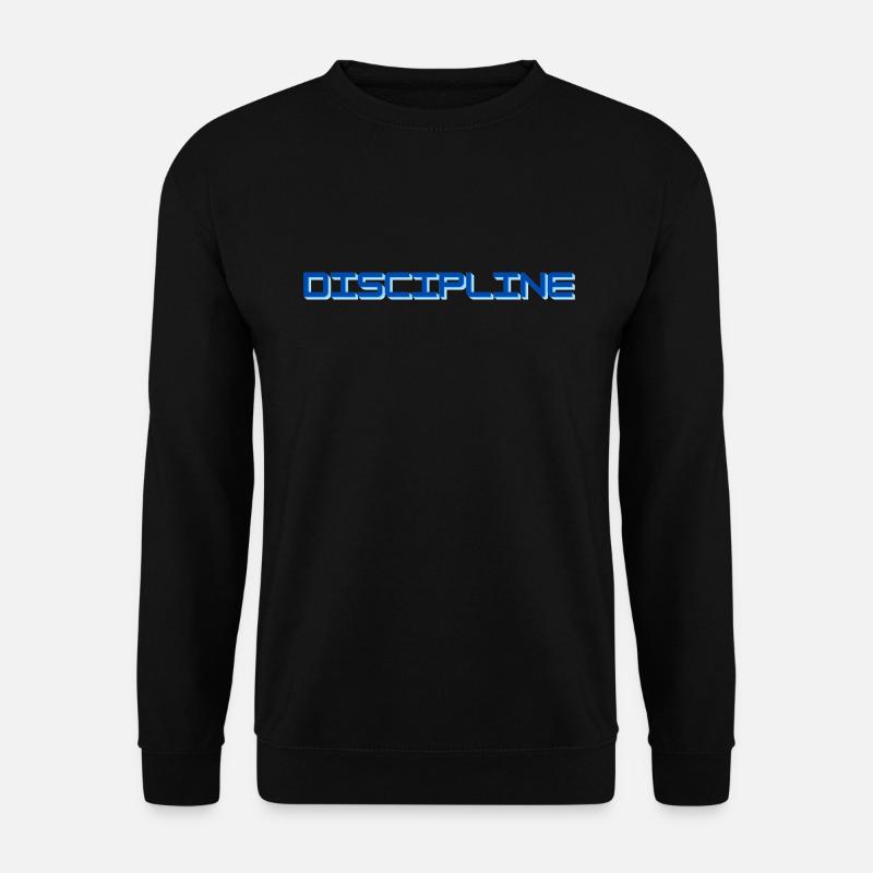 Disziplin - Unisex Pullover - Schwarz