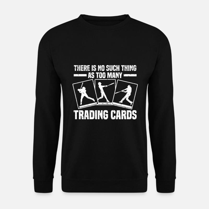 Trading karten - Unisex Pullover - Schwarz