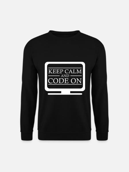 Klinischer Kodierer - Unisex Pullover - Schwarz