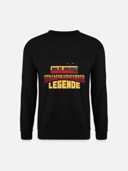 Straßenbahnfahrer Legende - Unisex Pullover - Schwarz