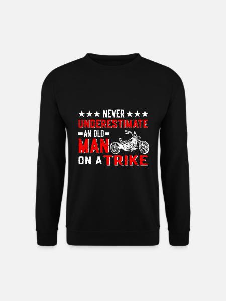 Trike Geschenke | Triker Trikes Motor Motorräder - Unisex Pullover - Schwarz