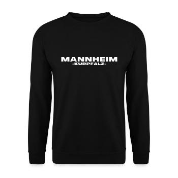 Mannheim Kurpfalz - Unisex Pullover - Schwarz - Vorne - Alina (178cm) & Michal (187cm)