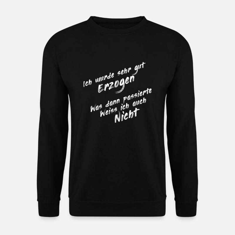 Erziehung - Unisex Pullover - Schwarz
