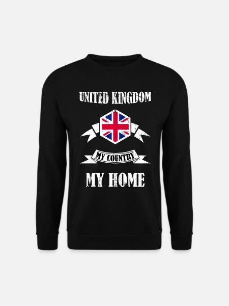 England United Kingdom United Kingdom Gift - Unisex Sweatshirt - black