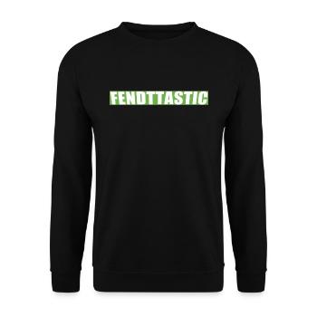 Fendttastic Agriculture Tracteur Agriculteur - Sweat-shirt Unisexe - noir - Devant - Alina (178cm) & Michal (187cm)