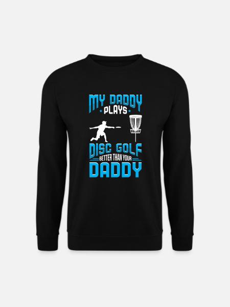 mejor padre por parDisc Golf Dad Mejor por Par Disc - Unisex sweater - sort