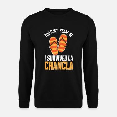 La Chancla Mexikaner Kind Mexiko Mutter Latina - Unisex Pullover - Schwarz
