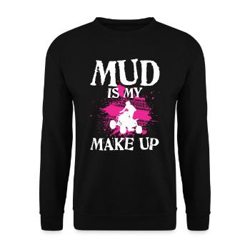 Quad Driver Mud Quad Driver ATV Offroad Mud - Sweat-shirt Unisexe - noir - Devant - Alina (178cm) & Michal (187cm)