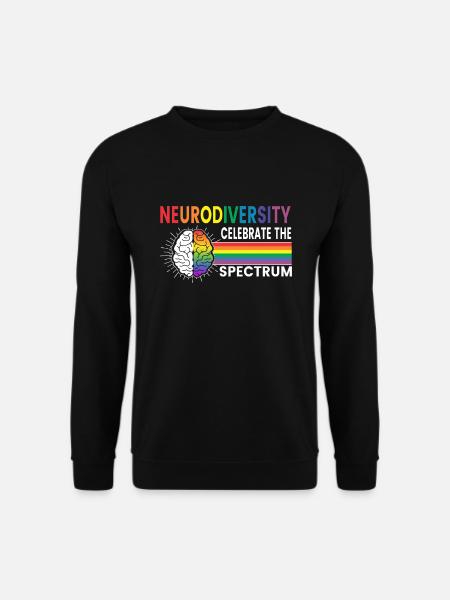 Neurodiversity Neurodiversität Autist Autismus - Unisex Pullover - Schwarz