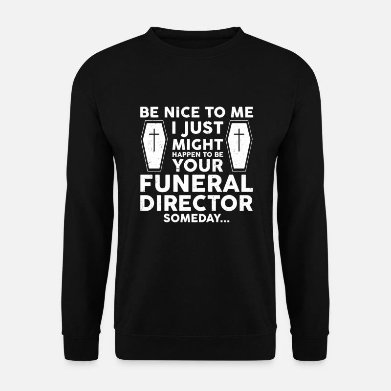 Funérailles croque-mort - Sweat-shirt Unisexe - noir