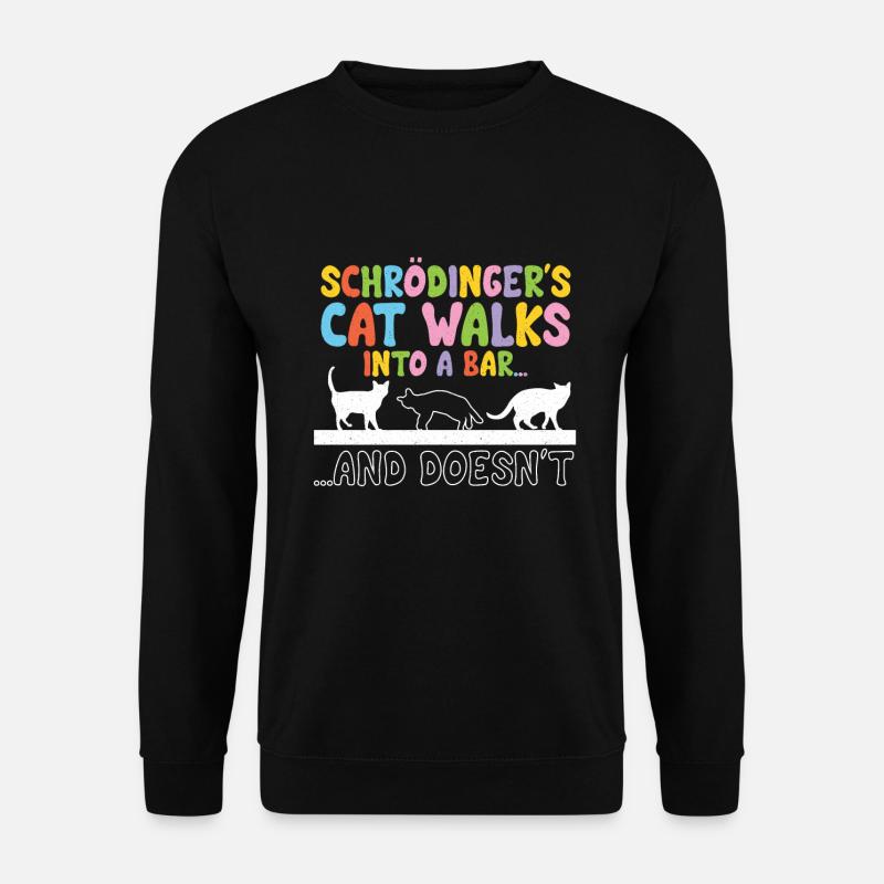 Physique quantique Physiciens scientifiques - Sweat-shirt Unisexe - noir