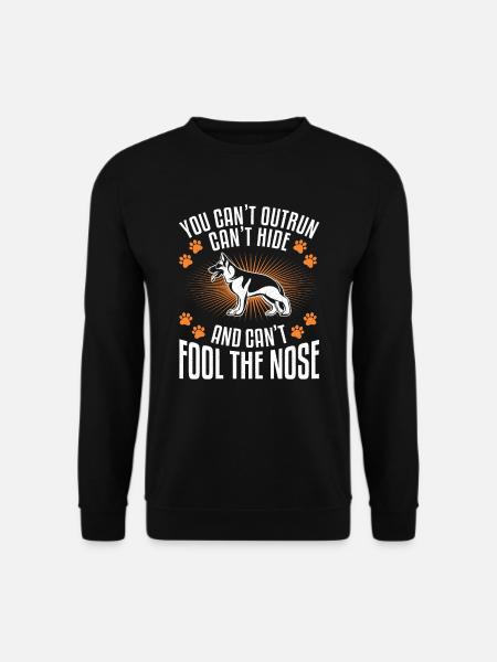 Polizeibeamter Deutscher Schäferhund Hunde Hund - Unisex Pullover - Schwarz