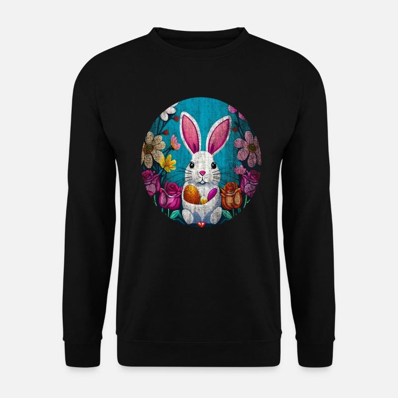 Great Easter motif - Unisex Sweatshirt - black