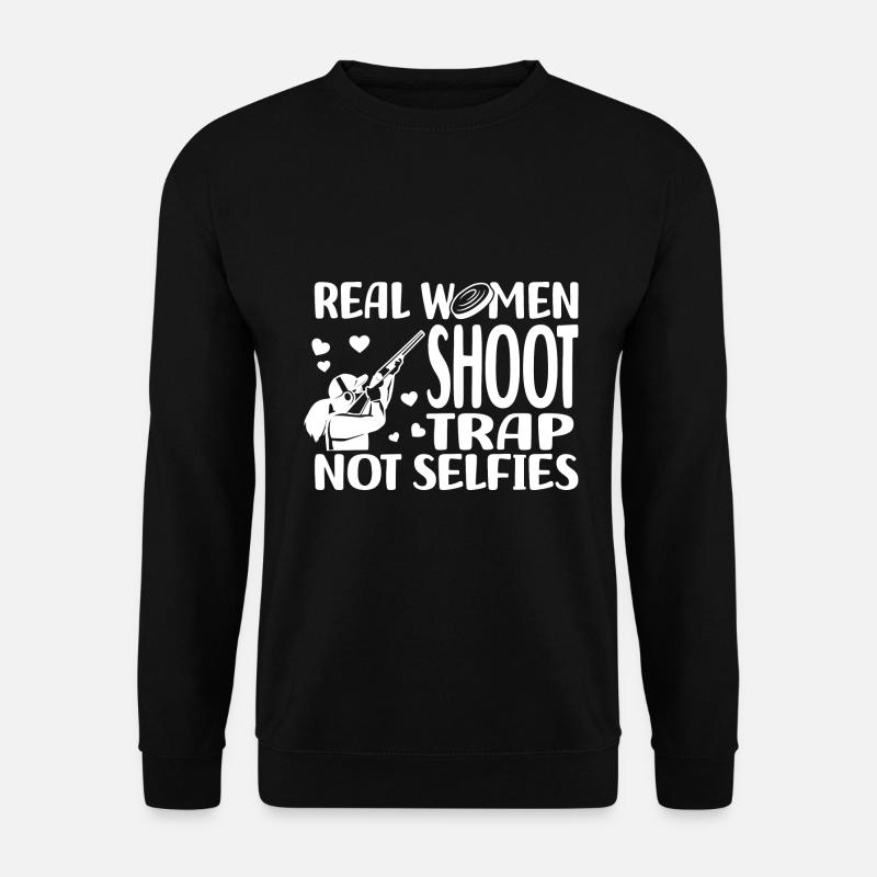 Fallenschießen - Unisex Pullover - Schwarz