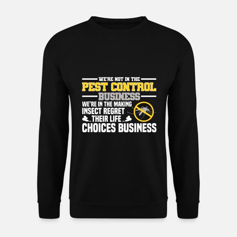 Schädlingsbekämpfer - Unisex Pullover - Schwarz