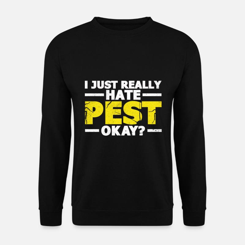 Schädlingsbekämpfung Beruf | Kammerjäger Geschenke - Unisex Pullover - Schwarz