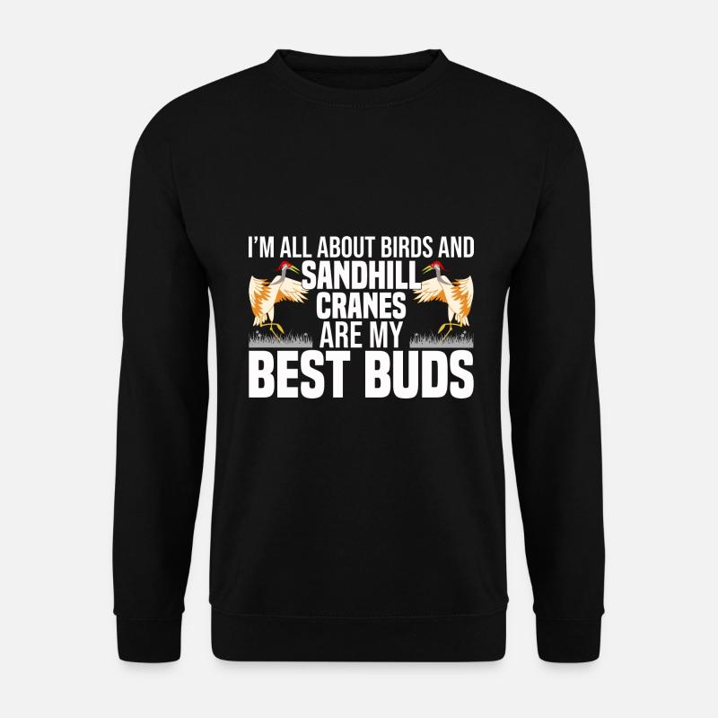 Vogelbeobachter - Unisex Pullover - Schwarz