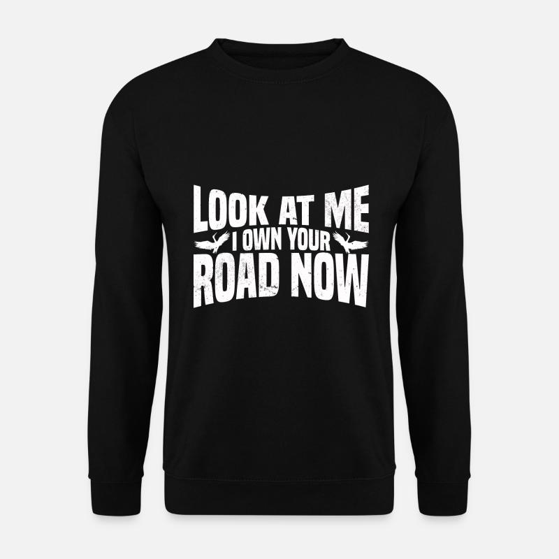 Kanadischer Kranich - Unisex Pullover - Schwarz