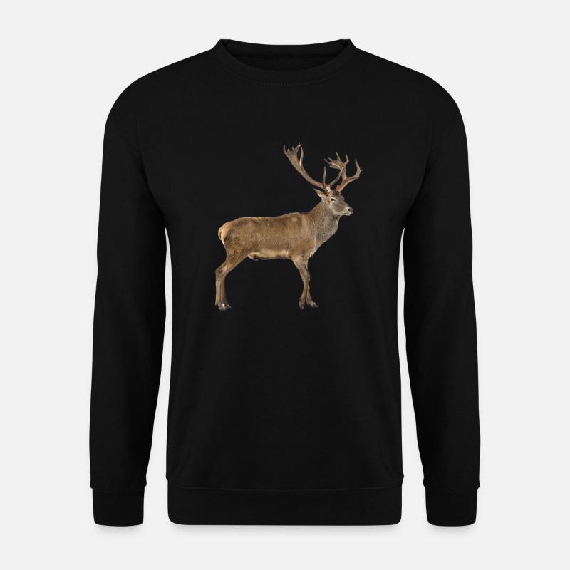 red deer - Unisex Sweatshirt - black