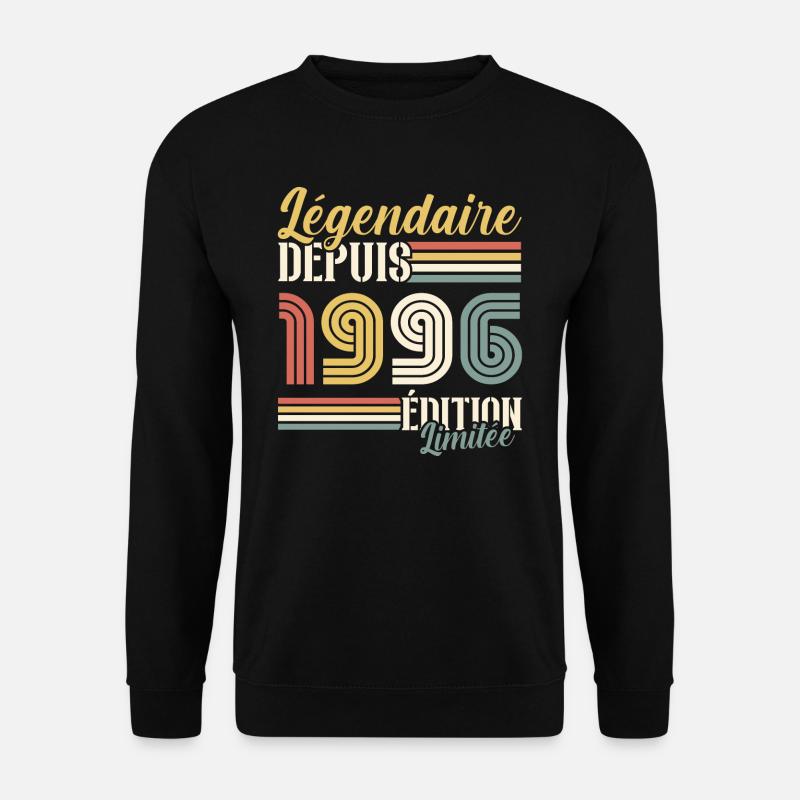 Légendaire Depuis 1996 - Sweat-shirt Unisexe - noir