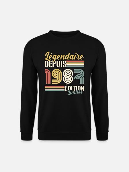 Légendaire Depuis 1987 - Sweat-shirt Unisexe - noir