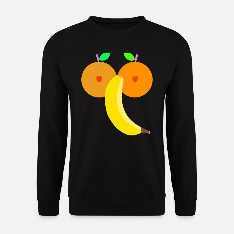 fruit - Unisex Sweatshirt - black