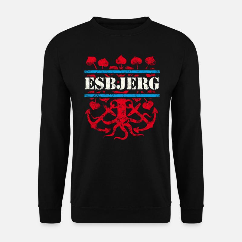 Esbjerg - Unisex Pullover - Schwarz