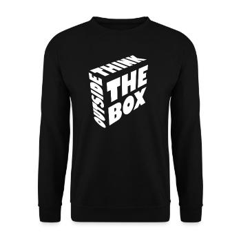 Sortez des sentiers battus - Sweat-shirt Unisexe - noir - Devant - Alina (178cm) & Michal (187cm)