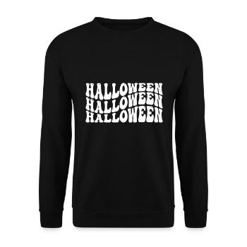 Halloween - Sweat-shirt Unisexe - noir - Devant - Alina (178cm) & Michal (187cm)