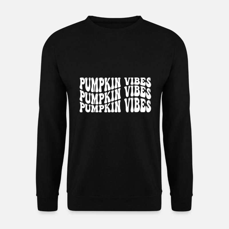 Pumpkin Vibes - Unisex Sweatshirt - black