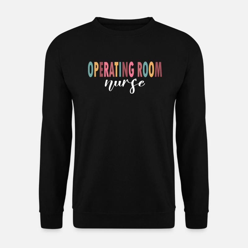 OP-Krankenschwester Leben - Unisex Pullover - Schwarz