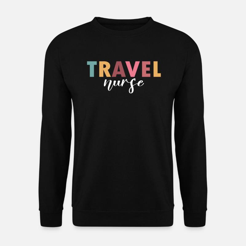 Reisekrankenschwester Leben - Unisex Pullover - Schwarz