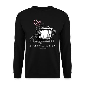 Alan the Death Spider -- Shadows at the Door - Unisex Sweatshirt - black - Front - Alina (178cm) & Michal (187cm)