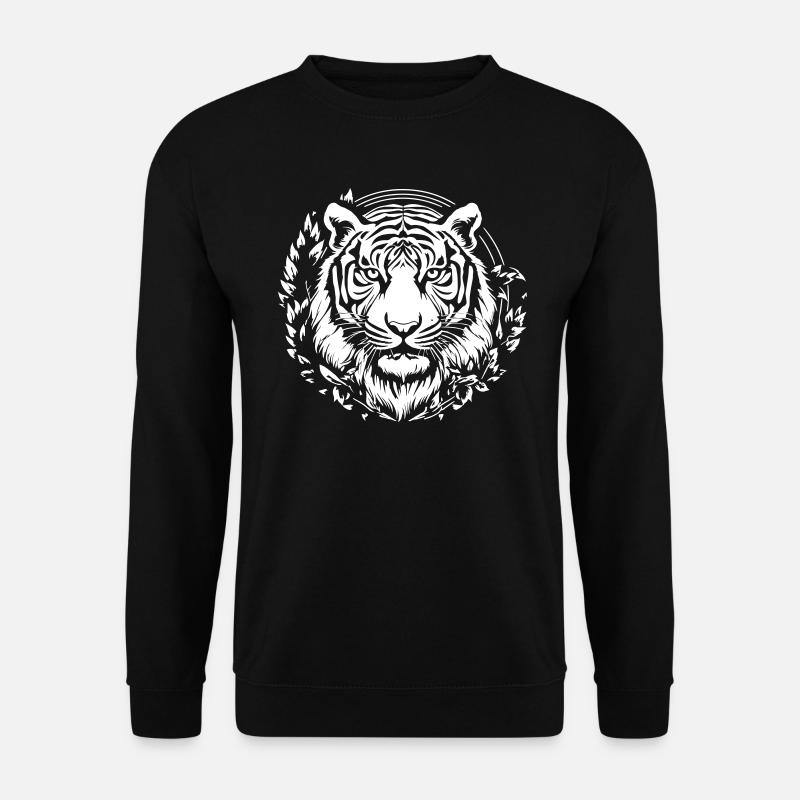 tiger - Unisex Sweatshirt - black