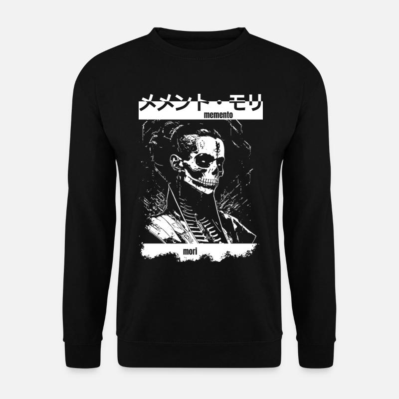 Memento Mori Skeleton - Unisex Sweatshirt - black