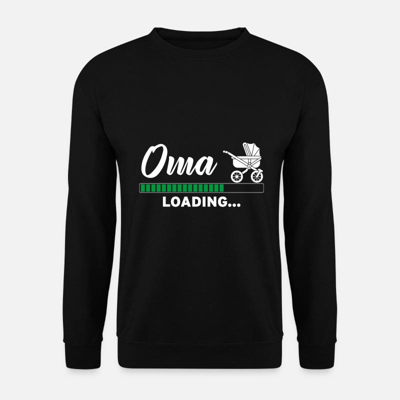 Grandma loading - Unisex Sweatshirt - black