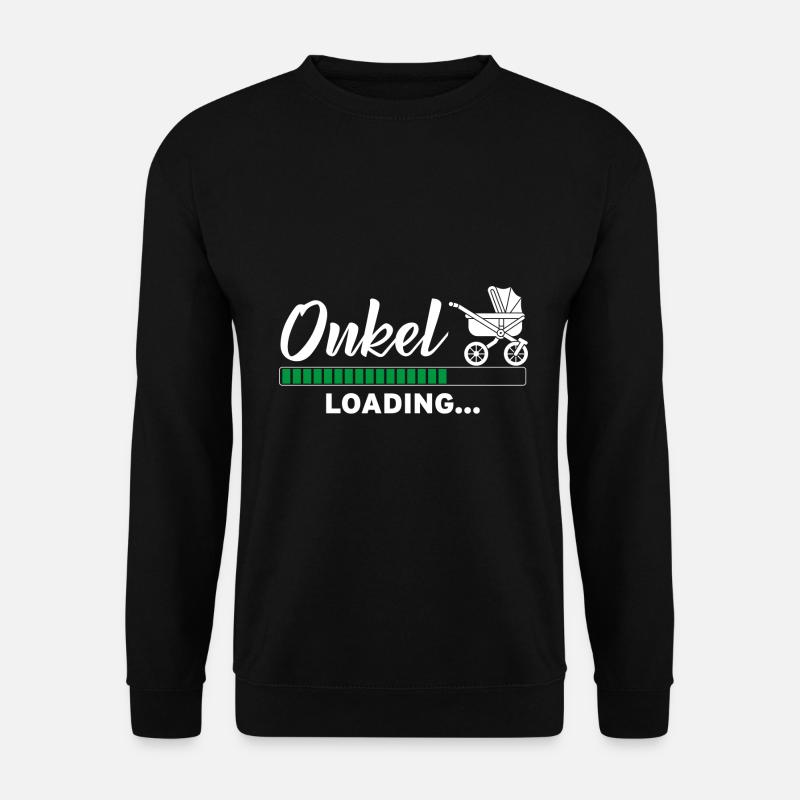 Onkel loading - Unisex Pullover - Schwarz