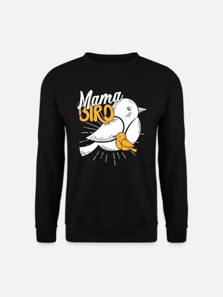 Mama Vogel - Unisex Sweatshirt - black