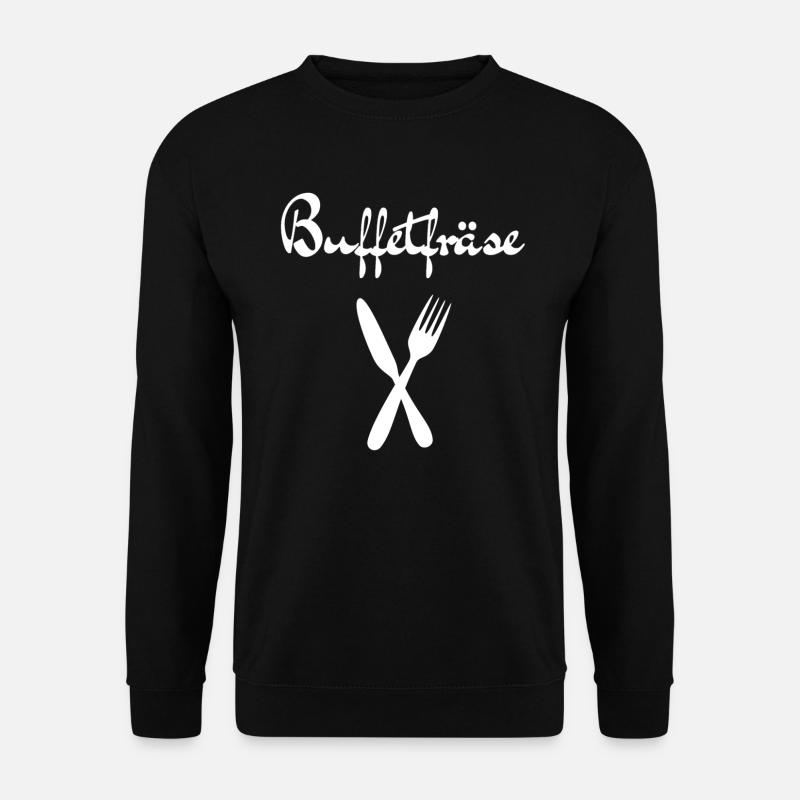 buffet cutter - Unisex Sweatshirt - black
