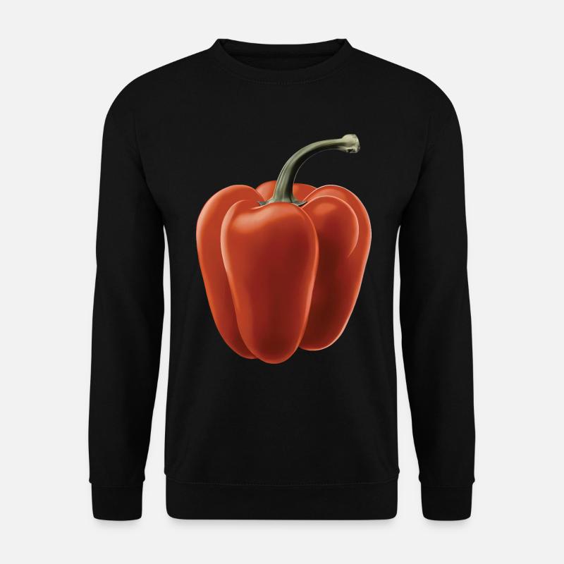 Paprika Geschenk - Unisex Pullover - Schwarz