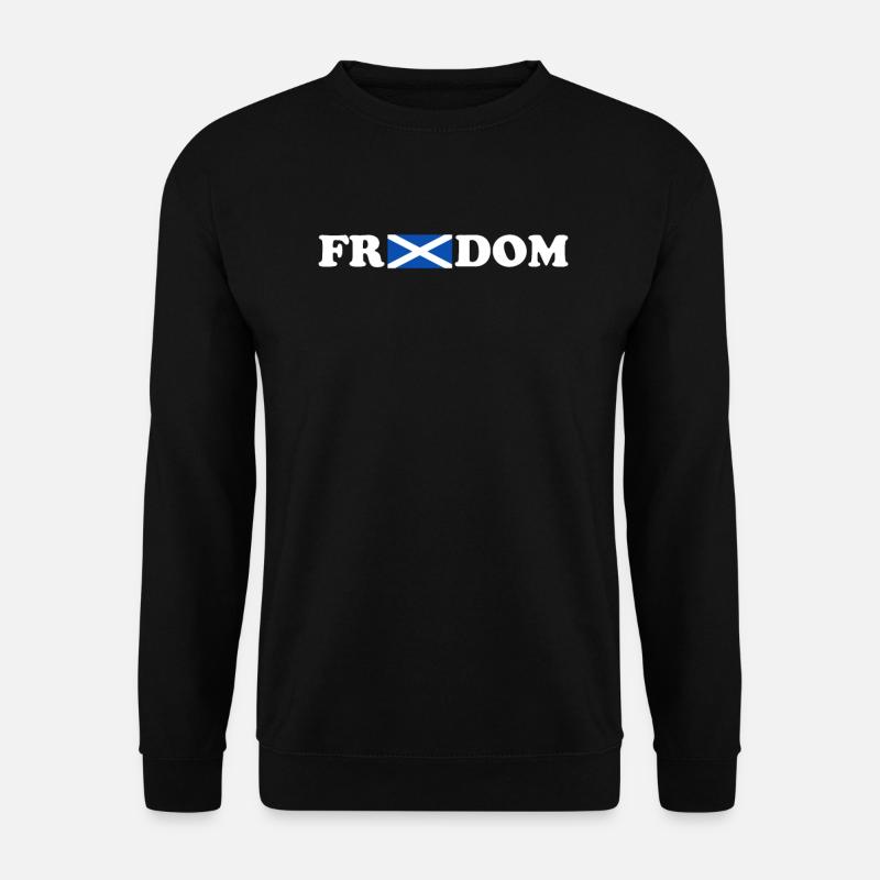 Freedom Scotland William Wallace - Unisex Sweatshirt - black