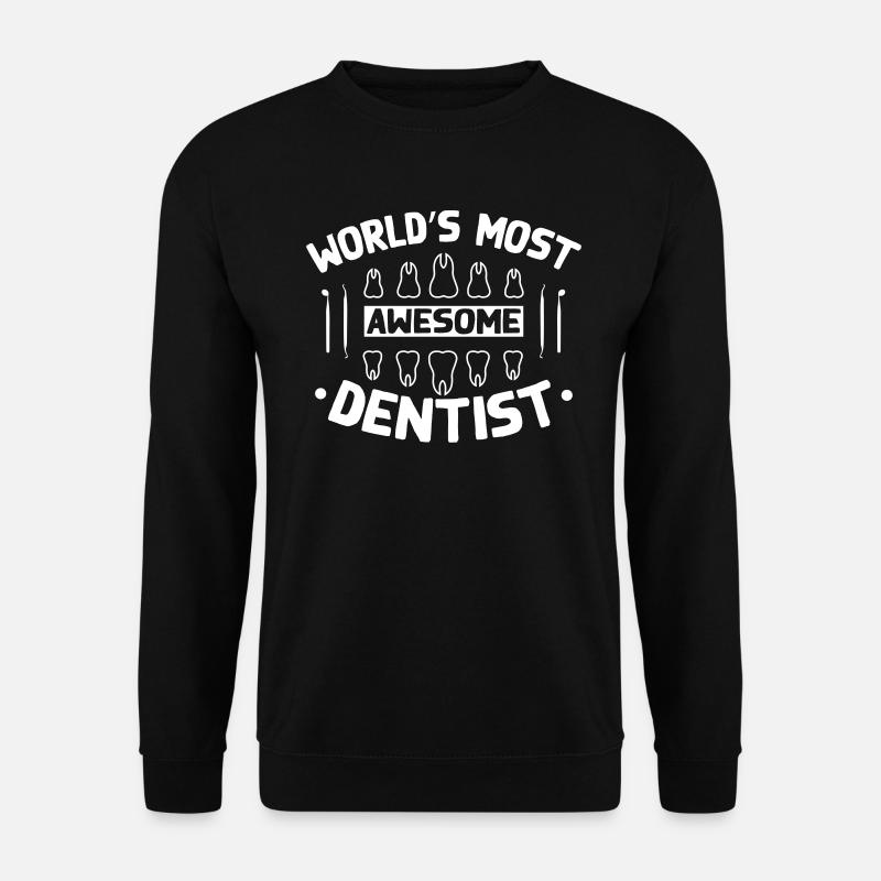 Awesome Dentist - Unisex Pullover - Schwarz
