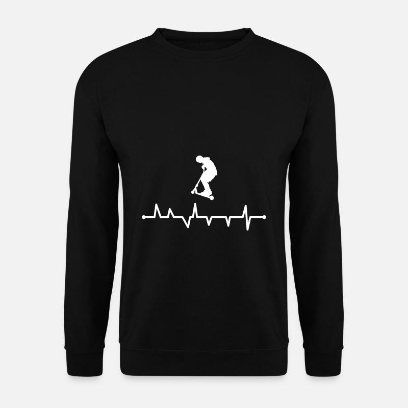 Stunt Scooter - Unisex Sweatshirt - black
